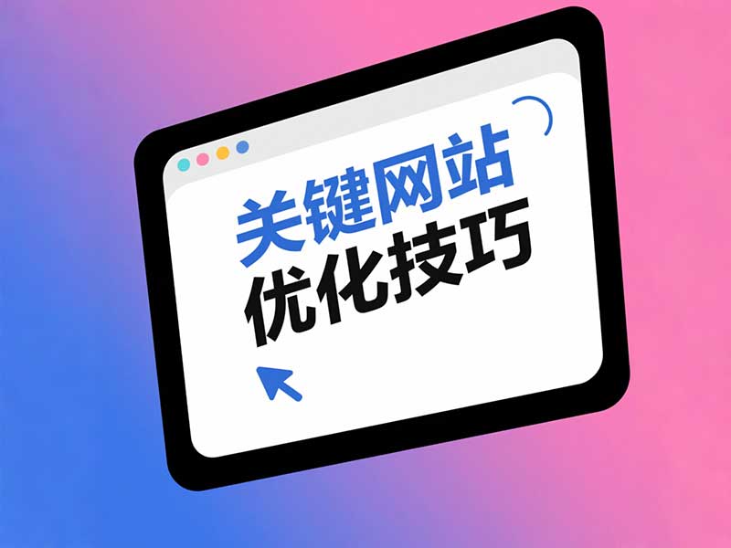網(wǎng)站關(guān)鍵詞優(yōu)化技巧